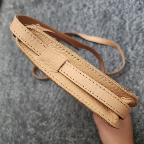 Madewell The Simple Crossbody hand painted fern pikake floral hawaiian - Picture 5 of 12